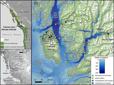 Seasonally and Spatially Variable Organic Matter Contributions From Watershed, Marine Macrophyte, and Pelagic Sources to the Northeast Pacific Coastal Ocean Margin